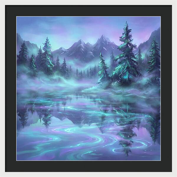 Alpine Lake Reflections