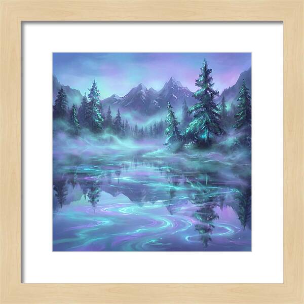 Alpine Lake Reflections