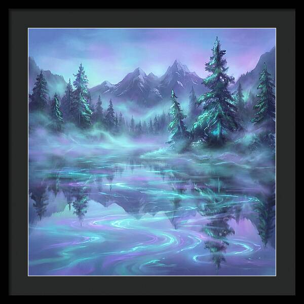 Alpine Lake Reflections