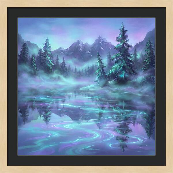 Alpine Lake Reflections