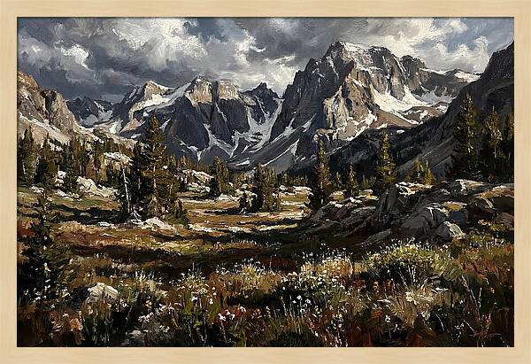 Alpine Meadow Serenity