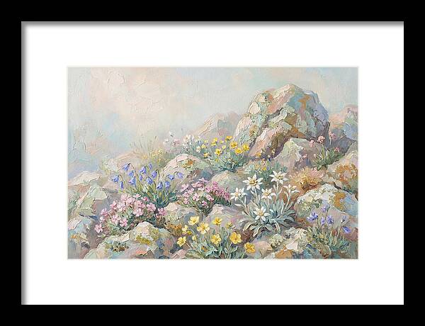Alpine Rock Garden Serenity
