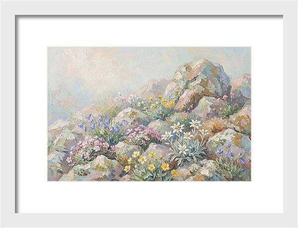 Alpine Rock Garden Serenity