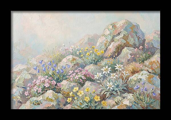 Alpine Rock Garden Serenity