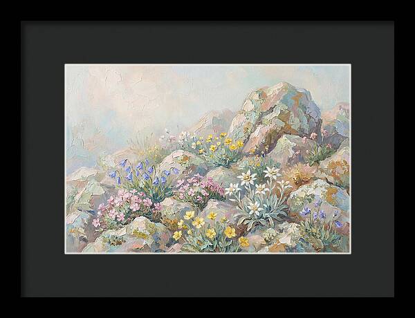 Alpine Rock Garden Serenity