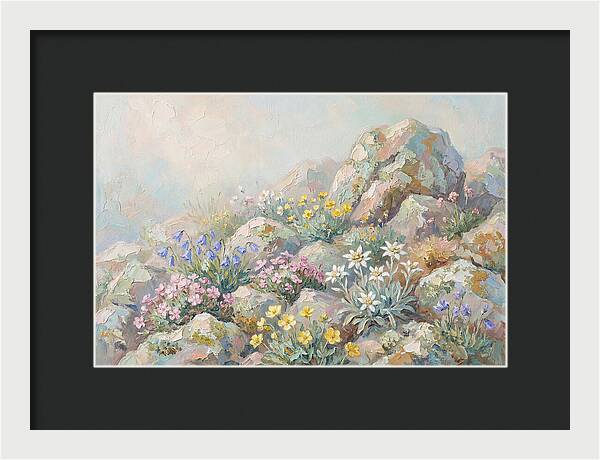 Alpine Rock Garden Serenity