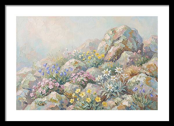 Alpine Rock Garden Serenity