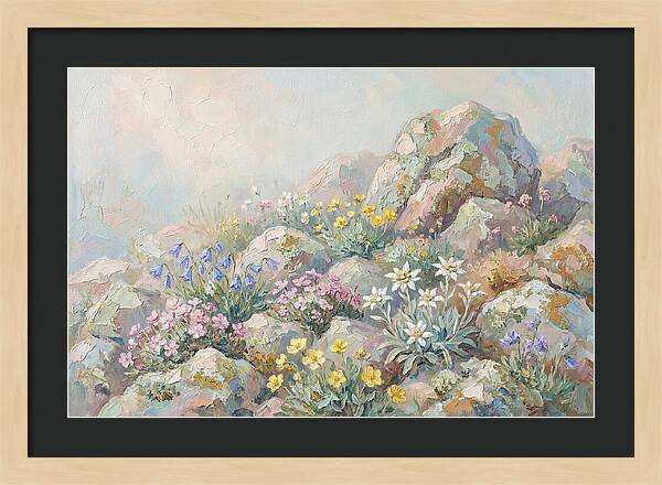 Alpine Rock Garden Serenity