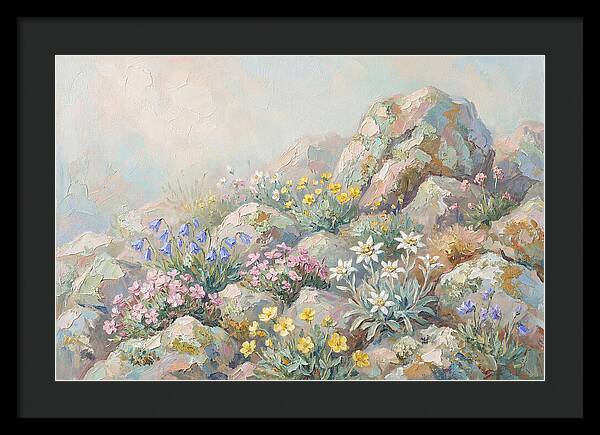 Alpine Rock Garden Serenity