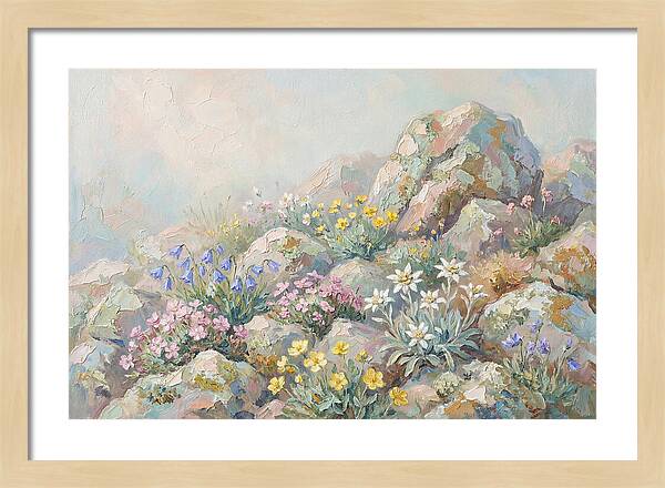 Alpine Rock Garden Serenity
