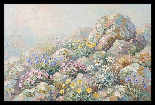 Alpine Rock Garden Serenity