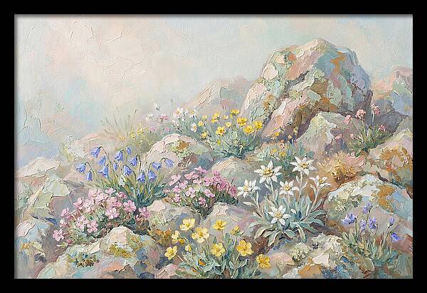 Alpine Rock Garden Serenity