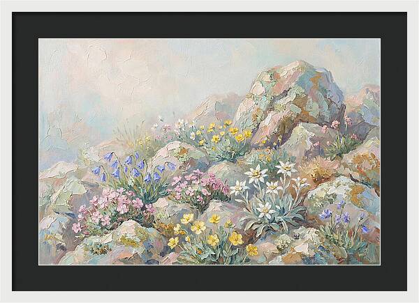 Alpine Rock Garden Serenity