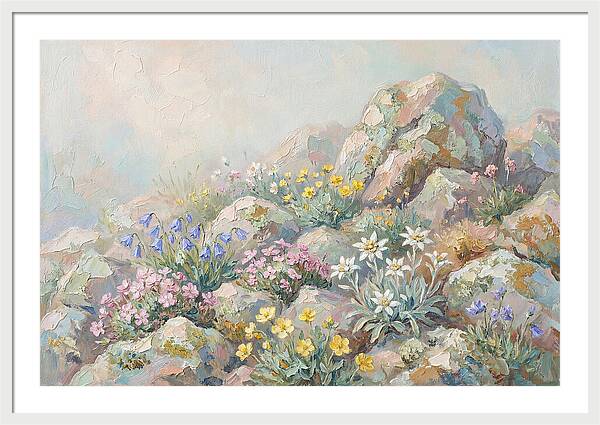 Alpine Rock Garden Serenity