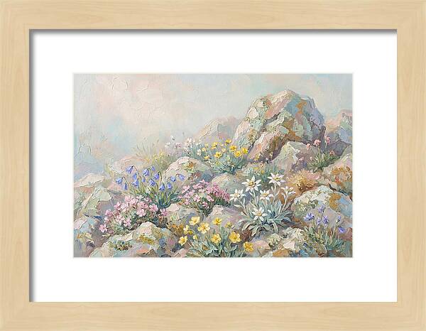 Alpine Rock Garden Serenity