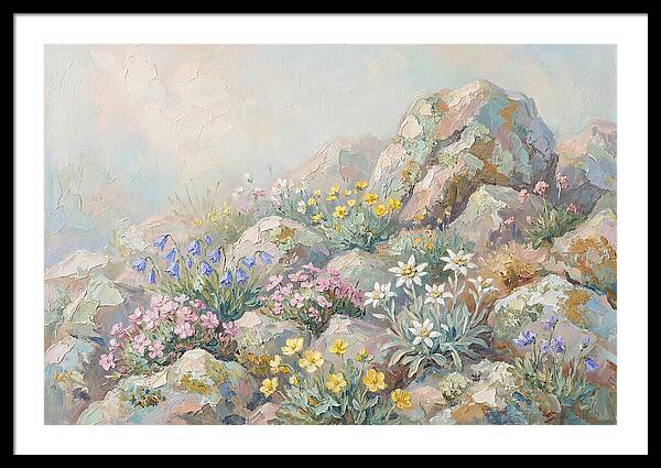 Alpine Rock Garden Serenity
