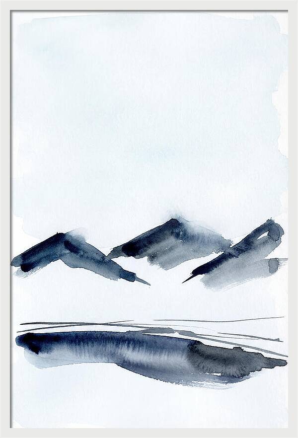 Alpine Serenity In Blue