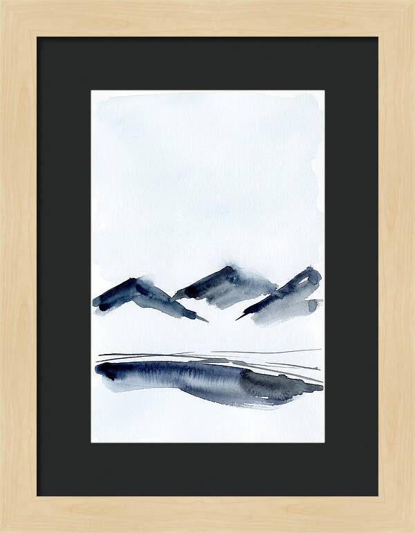 Alpine Serenity In Blue