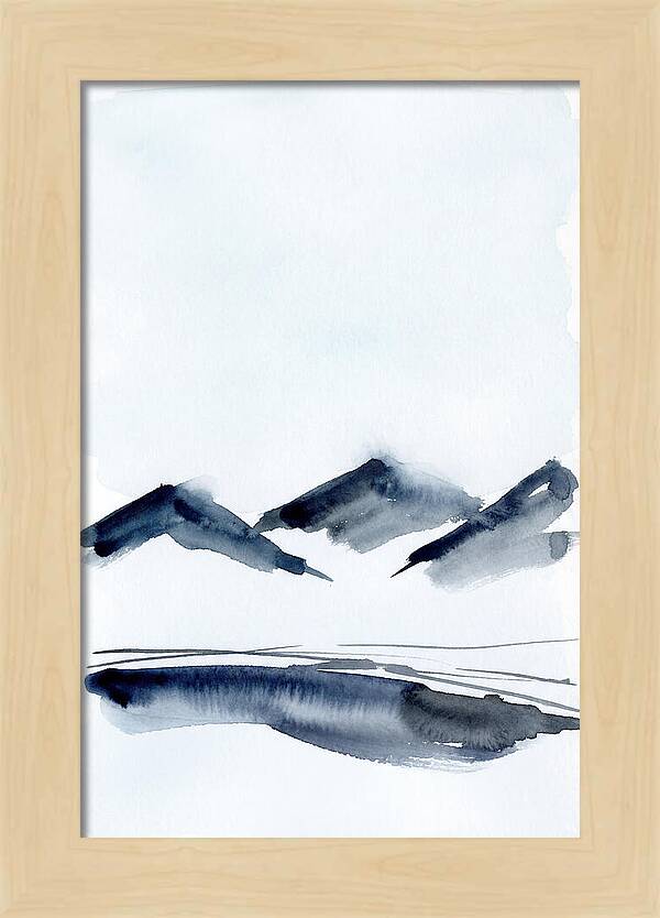Alpine Serenity In Blue