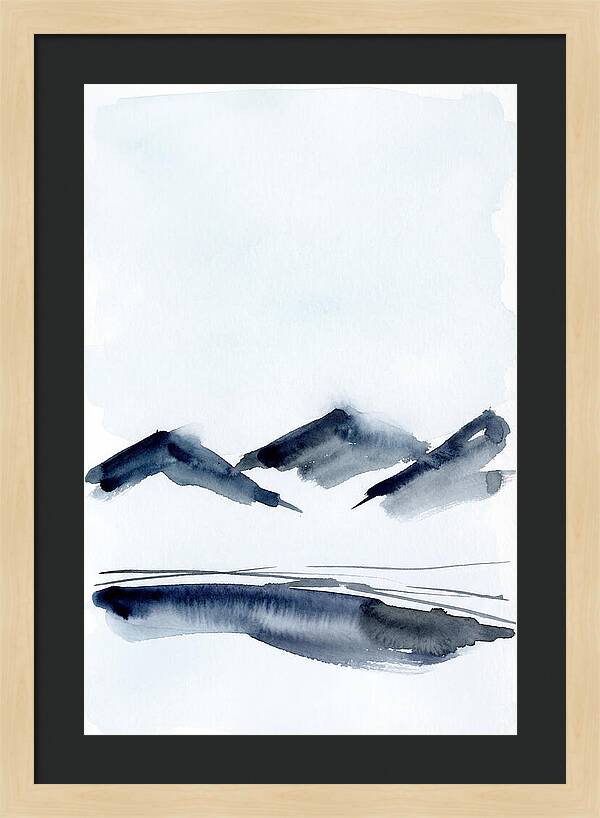 Alpine Serenity In Blue