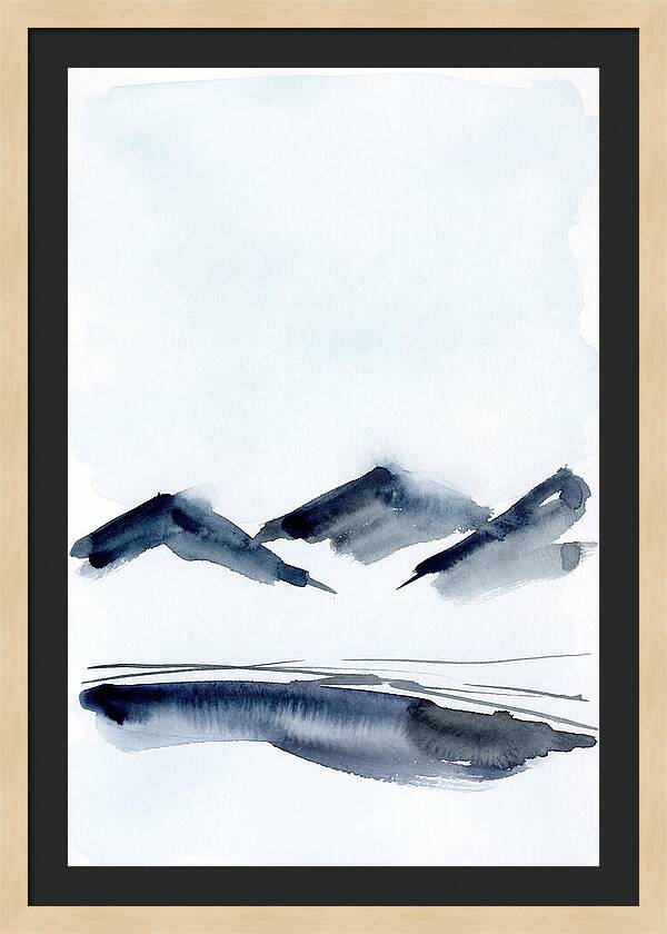 Alpine Serenity In Blue