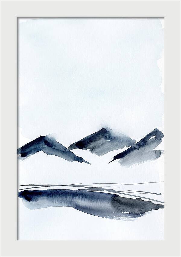Alpine Serenity In Blue
