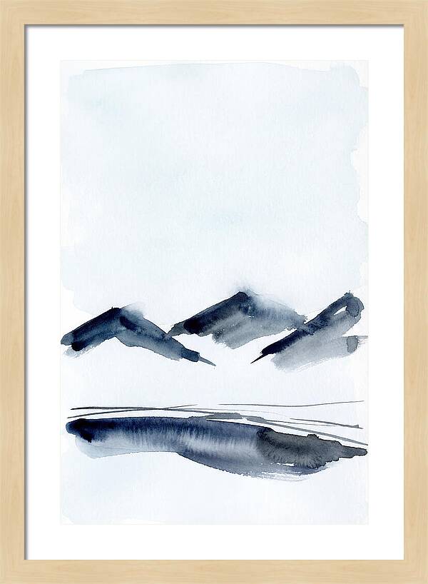 Alpine Serenity In Blue