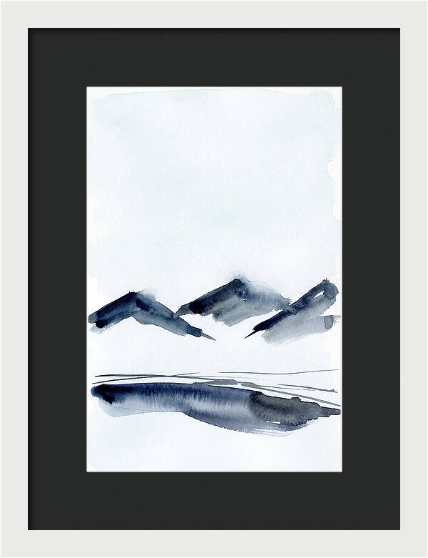 Alpine Serenity In Blue
