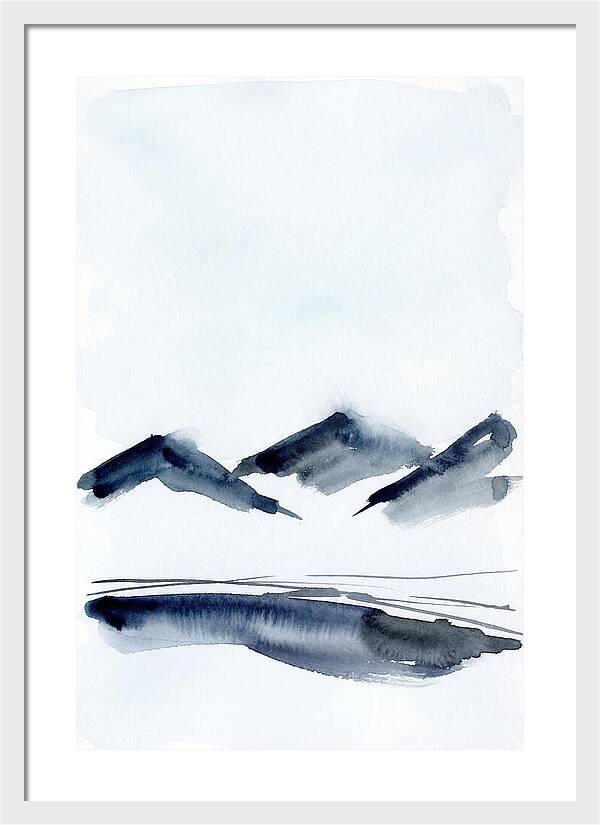 Alpine Serenity In Blue