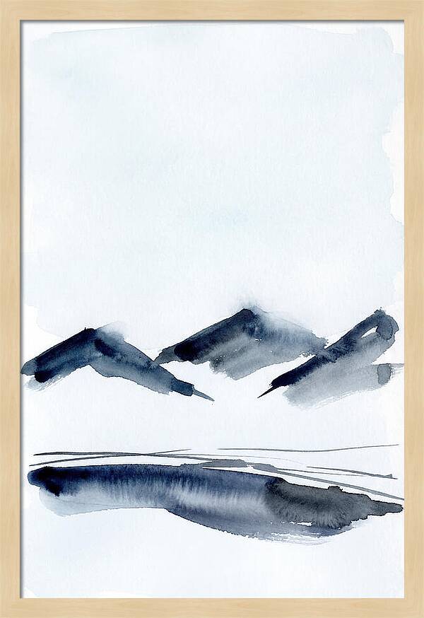 Alpine Serenity In Blue