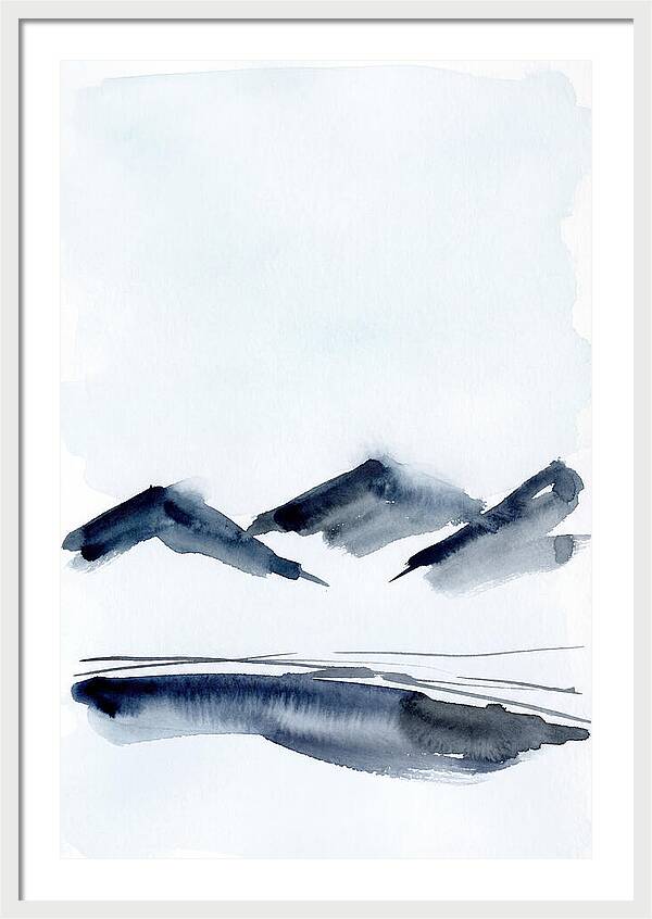Alpine Serenity In Blue