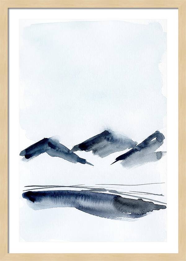Alpine Serenity In Blue