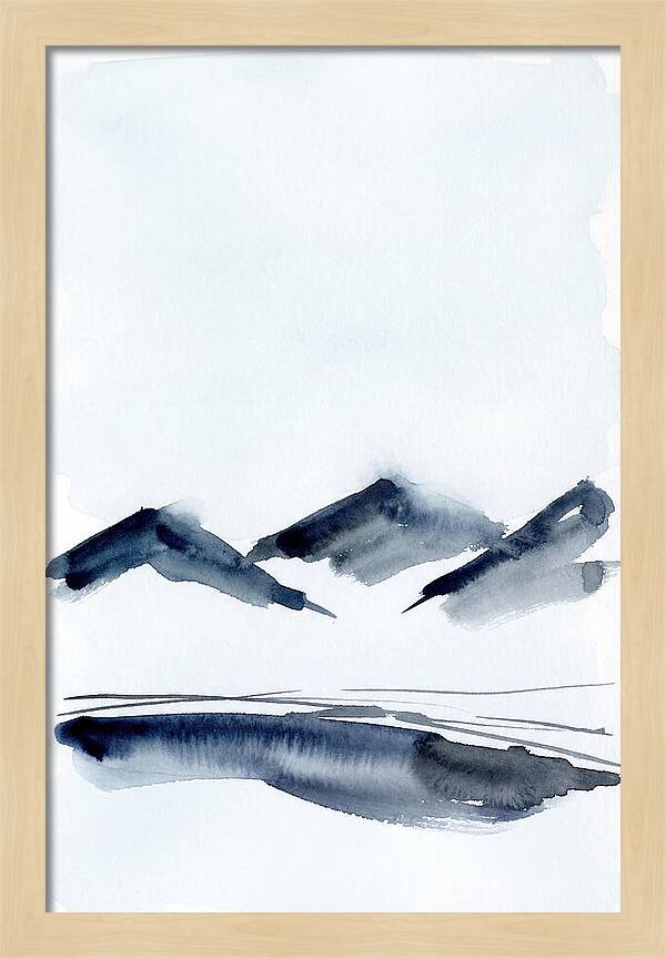 Alpine Serenity In Blue