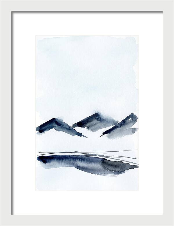 Alpine Serenity In Blue