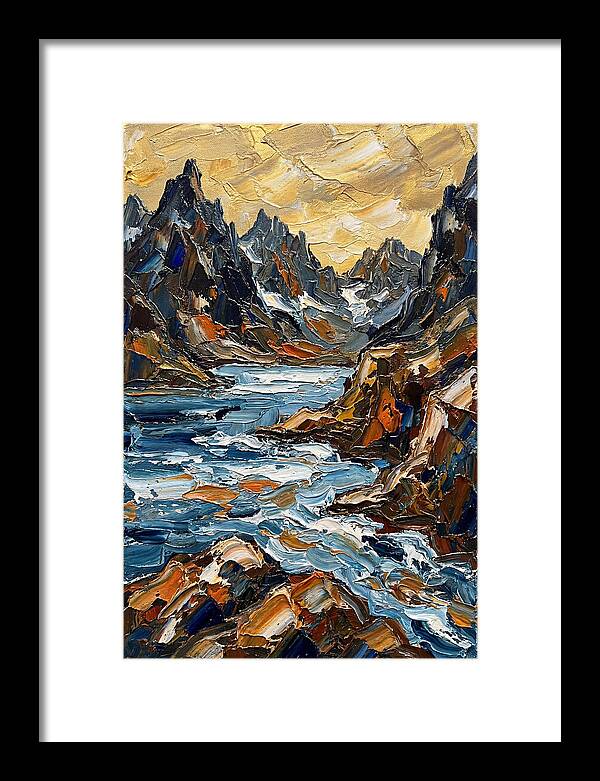 Alpine Serenity In Oil