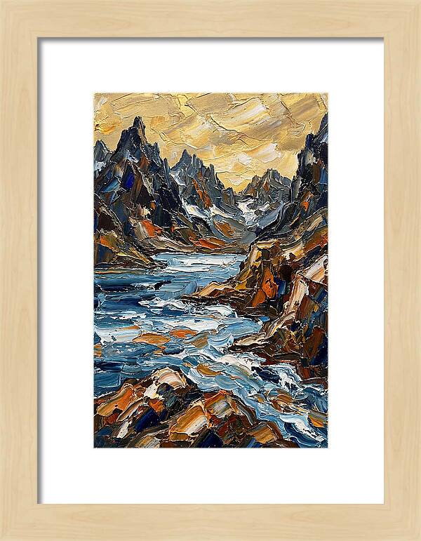 Alpine Serenity In Oil