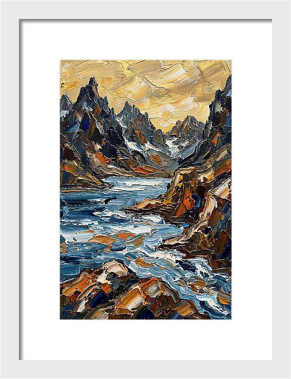 Alpine Serenity In Oil