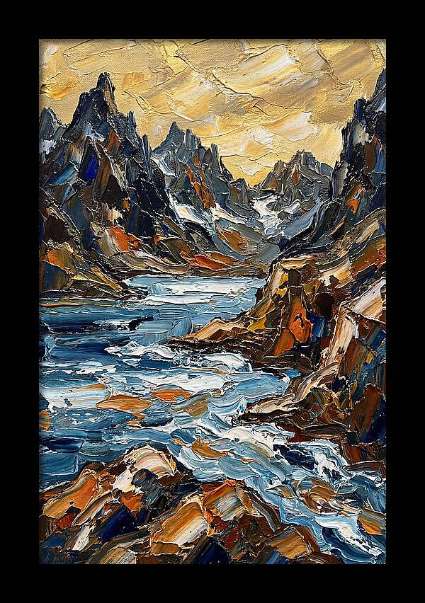 Alpine Serenity In Oil
