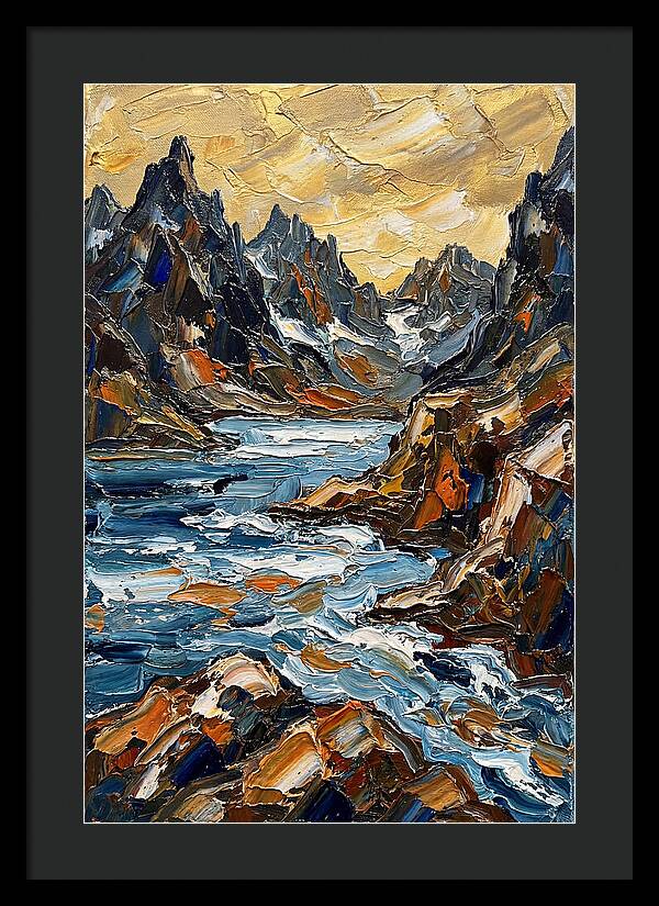 Alpine Serenity In Oil