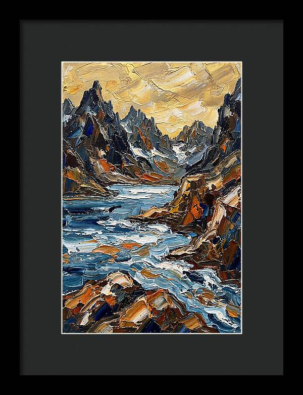 Alpine Serenity In Oil