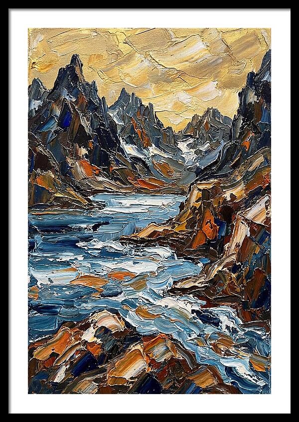 Alpine Serenity In Oil