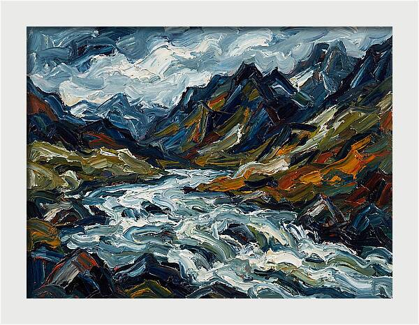 Alpine Stream Serenity