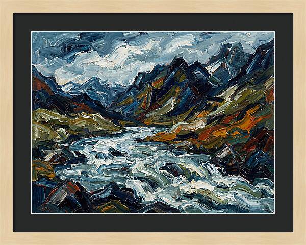 Alpine Stream Serenity