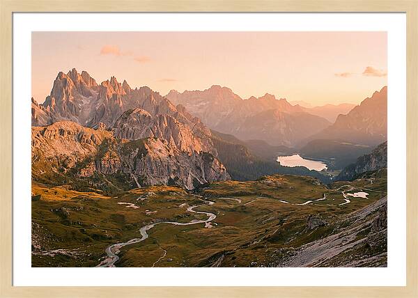 Alpine Vista Of Brenta Dolomites
