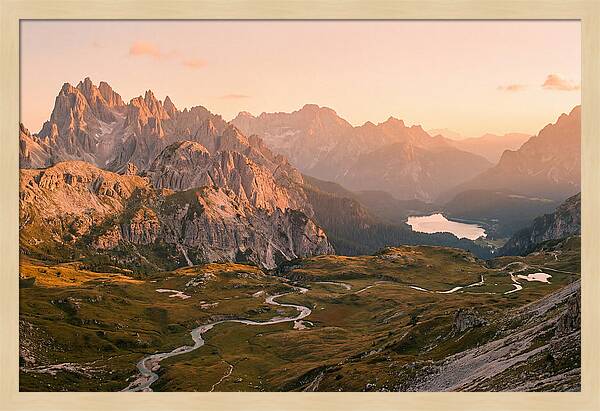 Alpine Vista Of Brenta Dolomites