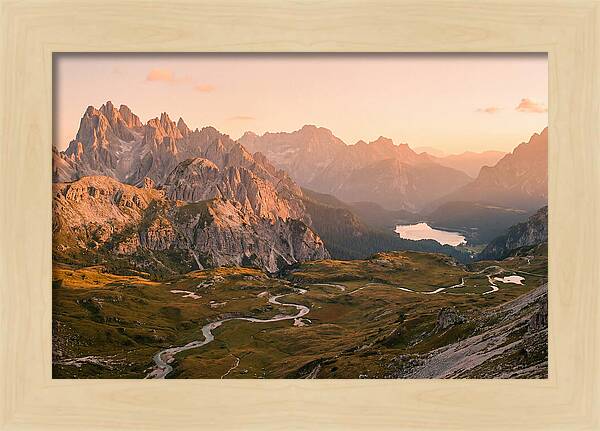 Alpine Vista Of Brenta Dolomites