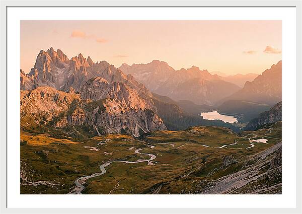 Alpine Vista Of Brenta Dolomites