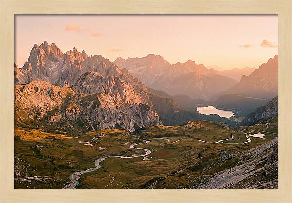 Alpine Vista Of Brenta Dolomites