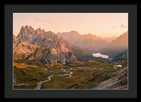 Alpine Vista Of Brenta Dolomites