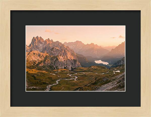 Alpine Vista Of Brenta Dolomites